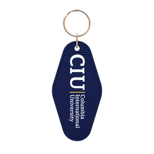 Vintage Motel Keychain, Navy (F24)