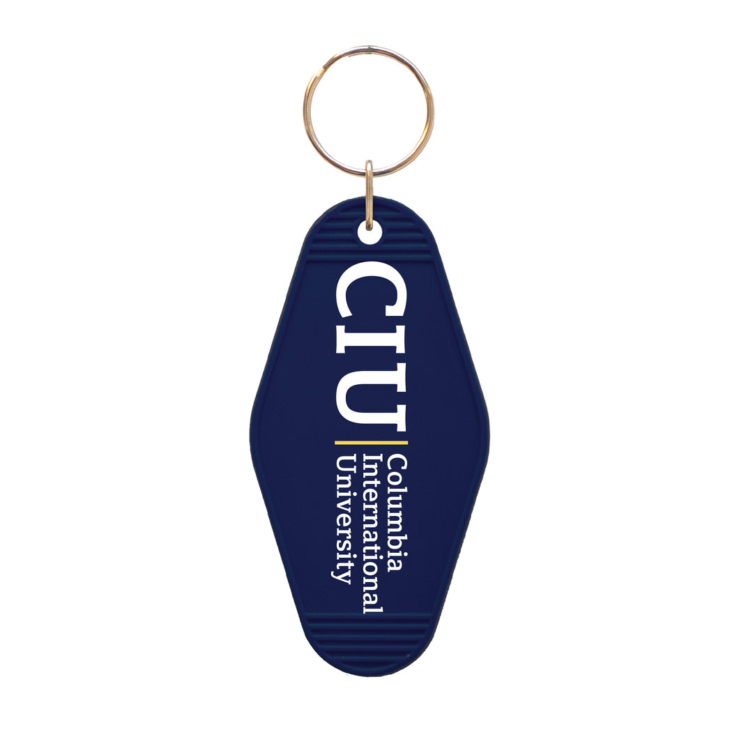 Vintage Motel Keychain, Navy (F24)