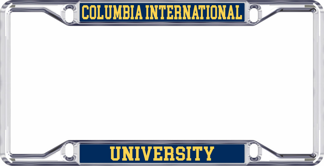 License Plate Frame | School Name
