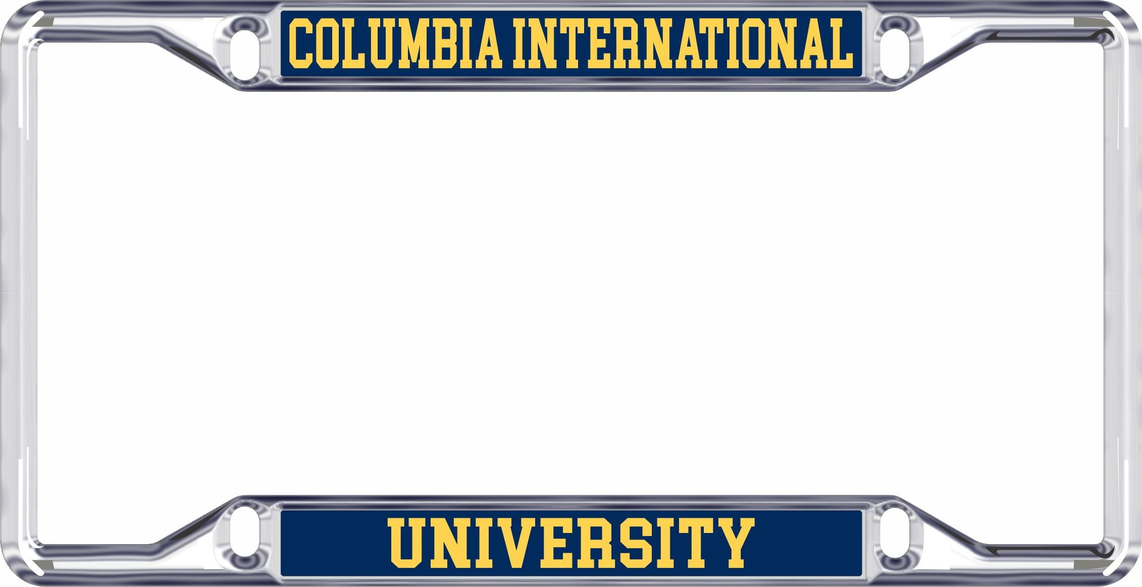 License Plate Frame | School Name