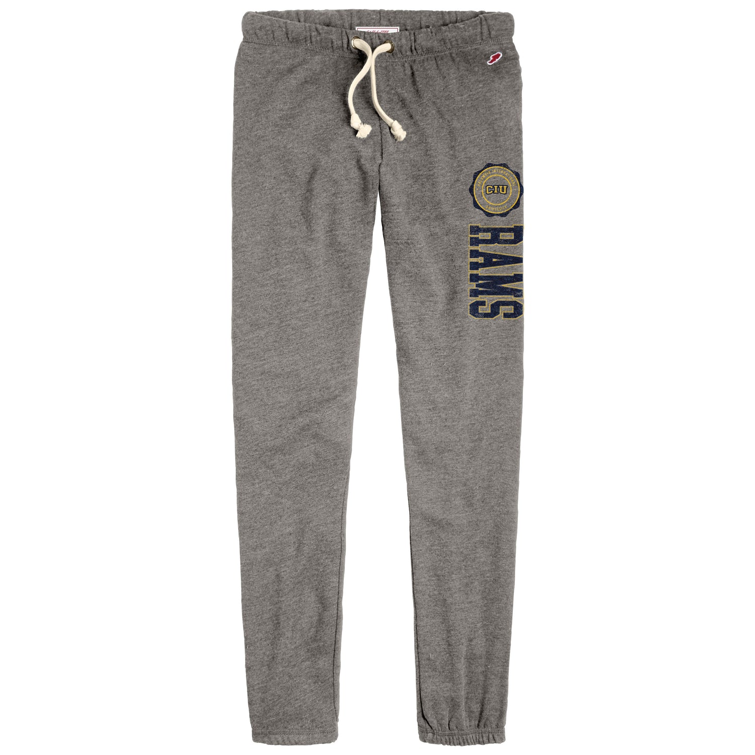 Victory Springs Ladies Closed Bottom Sweatpant | Fall Heather Grey