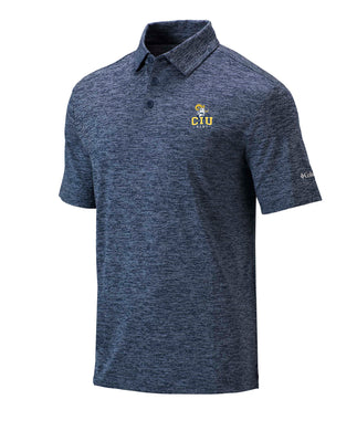Final Round Omni-Wick Polo by Columbia, Navy (F22)