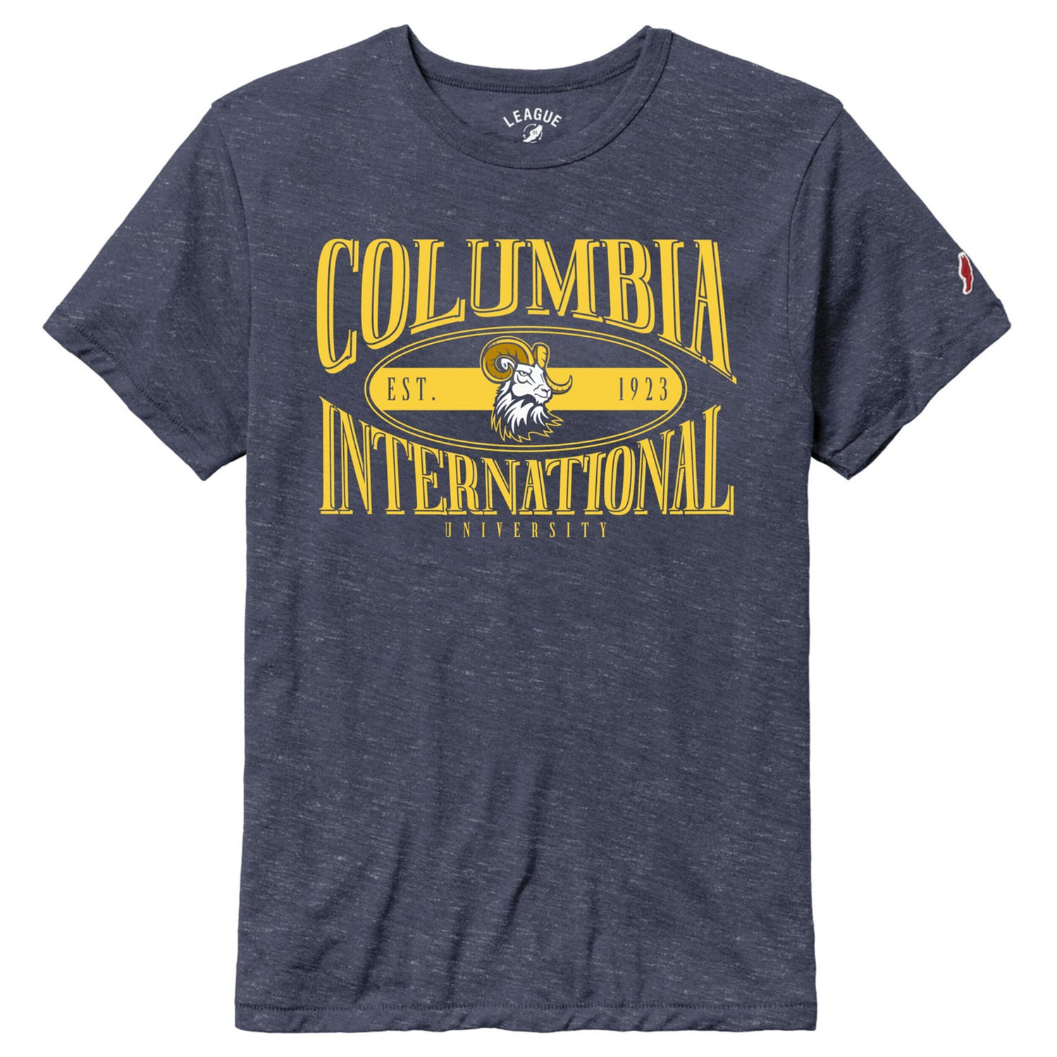 Victory Falls Tri-Blend Tee | Navy