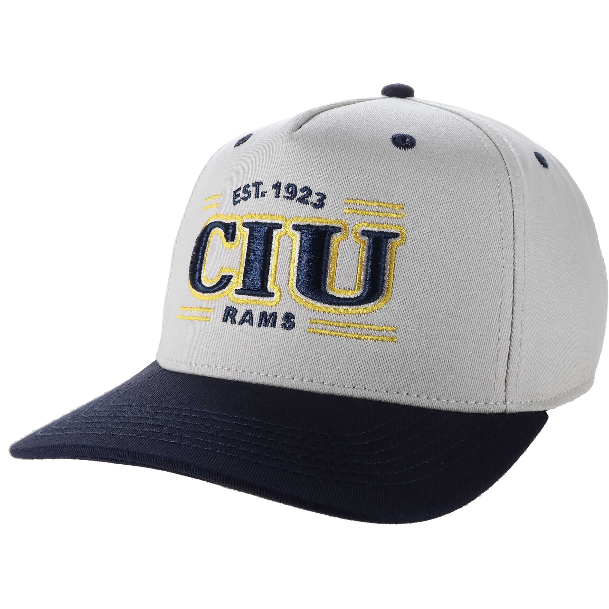 Heritage Twill Two Tone Hat | Stone &amp; Navy