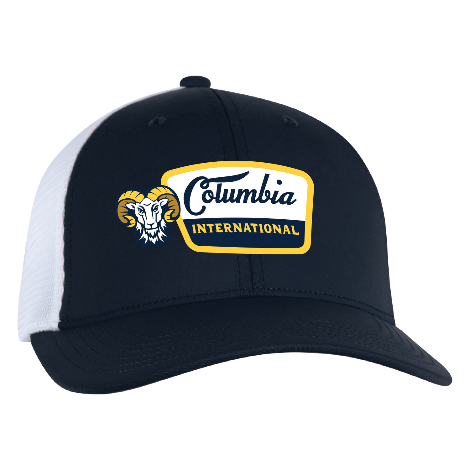 Hugo Structured Solid Nylon Spandex Classic Stretch Fit Cap | Navy