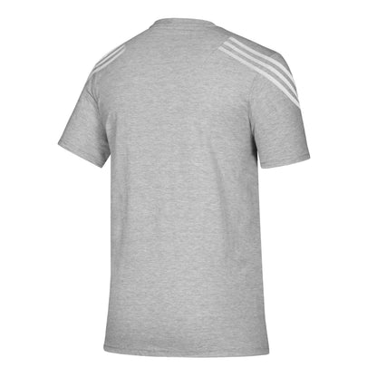 Fashion 3-Stripe Tee | Heather Gray