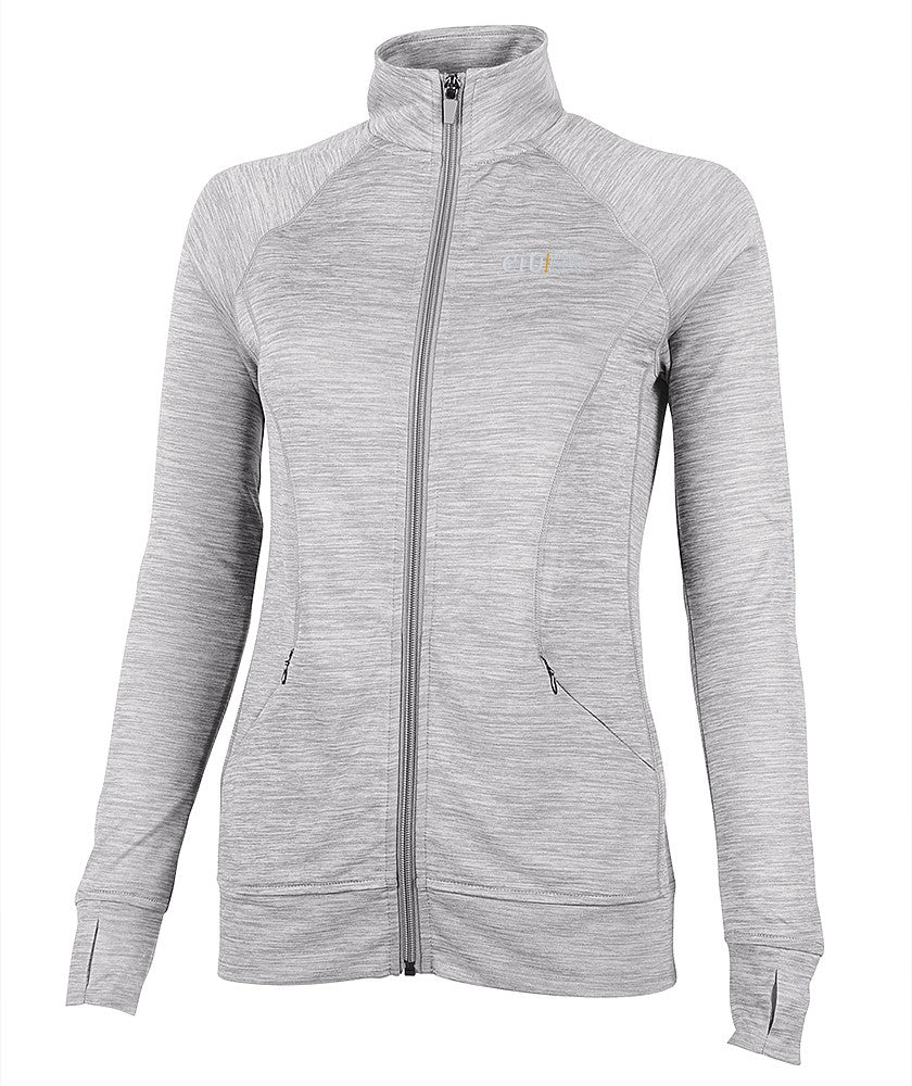 Ladies TRU Fitness Jacket | Grey Space Dye