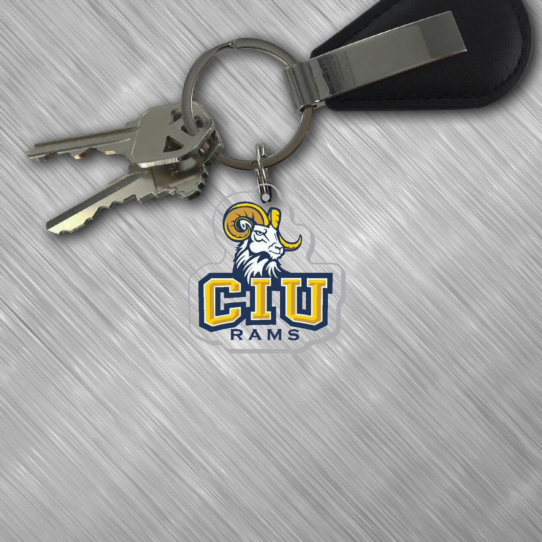 Acrylic Key Tag, Athletic Logo