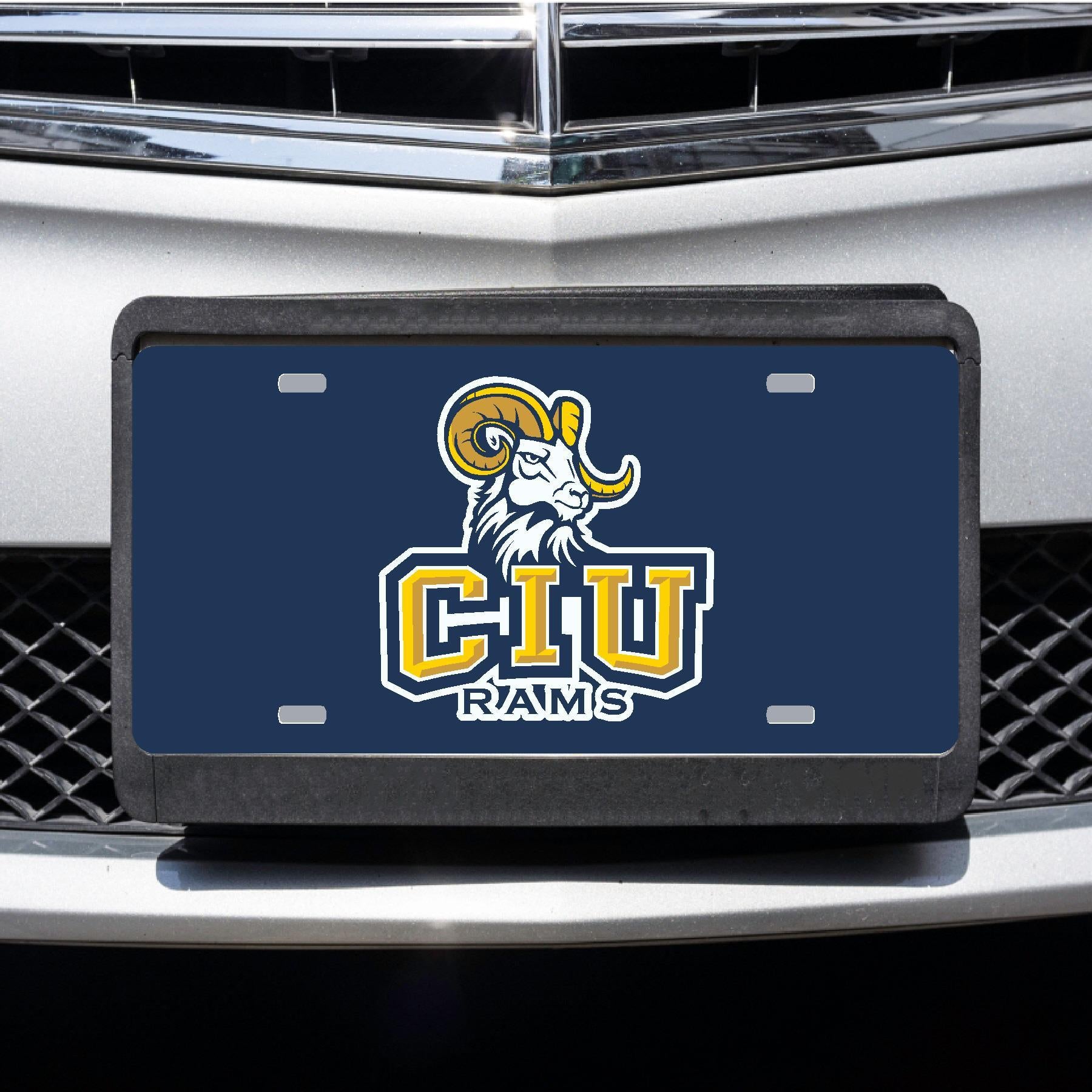 Dibond Front License Plate | Navy