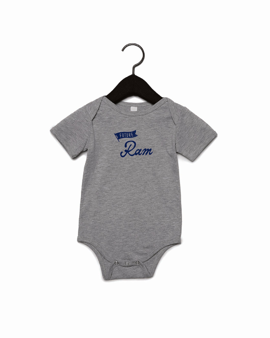 Infant Logoed Onesie | Heather Grey