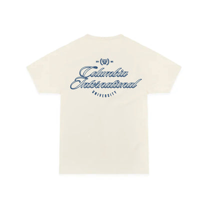 Educated Elegance Tee | Vintage White