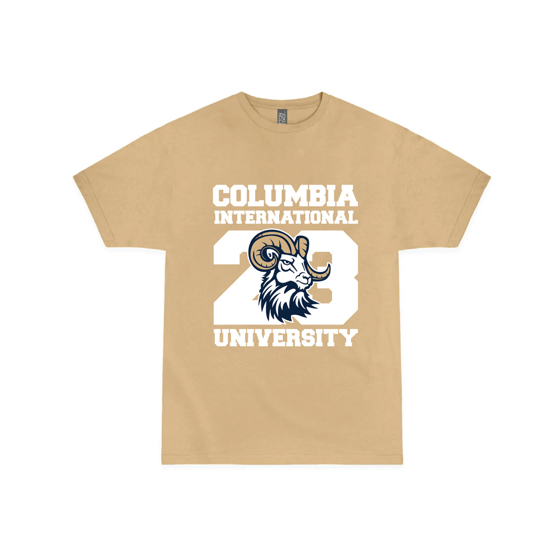 Jersey Mascot Tee | Vintage Gold