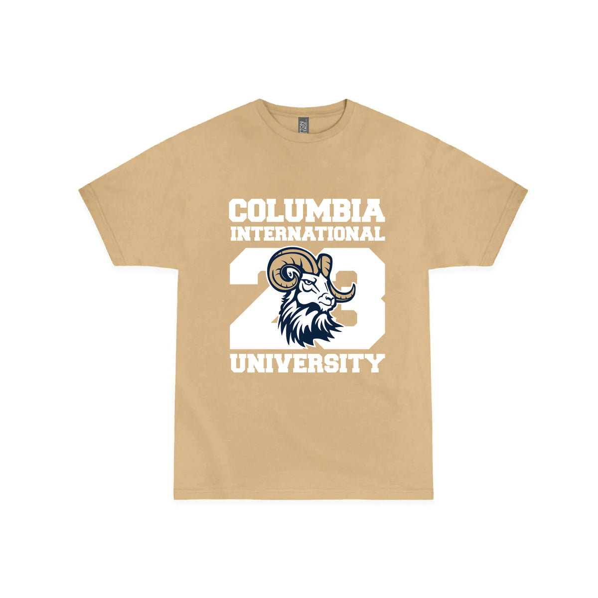 Jersey Mascot Tee | Vintage Gold