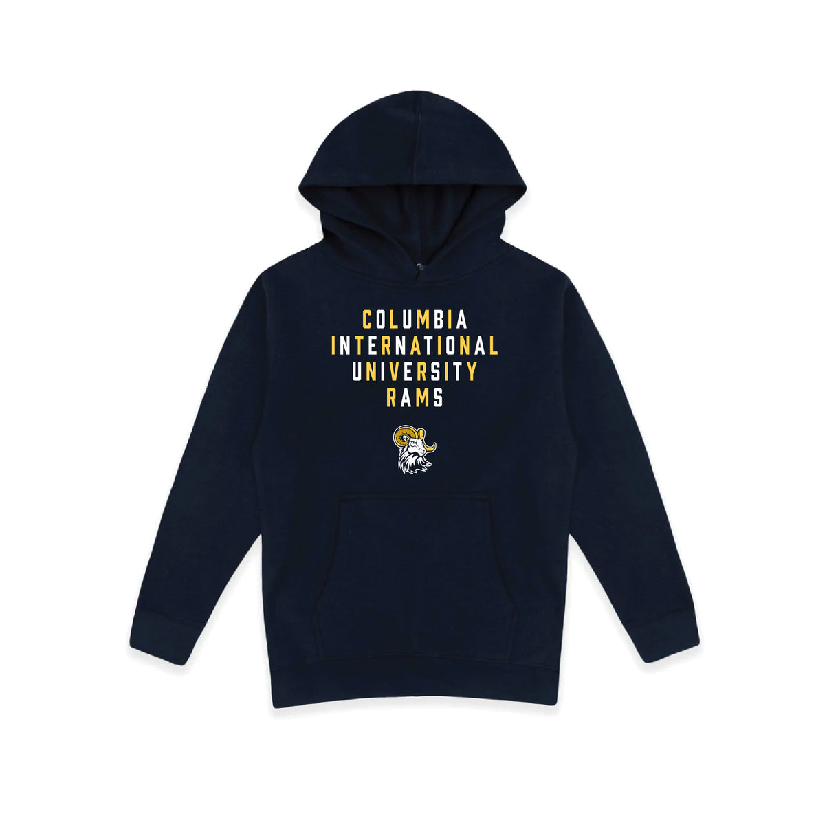 Youth Mascot Celebration Hood | Navy