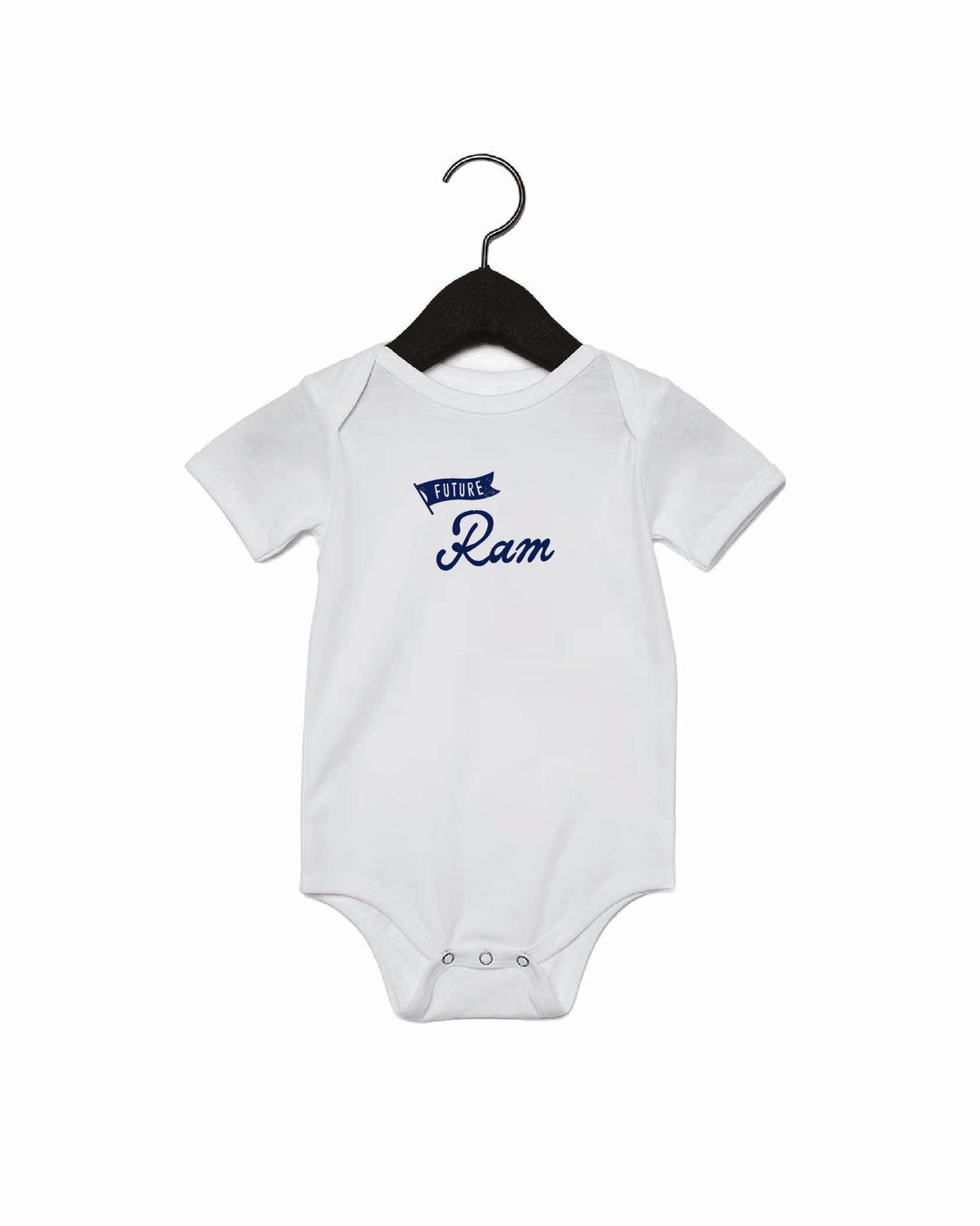 Infant Logoed Onesie | White