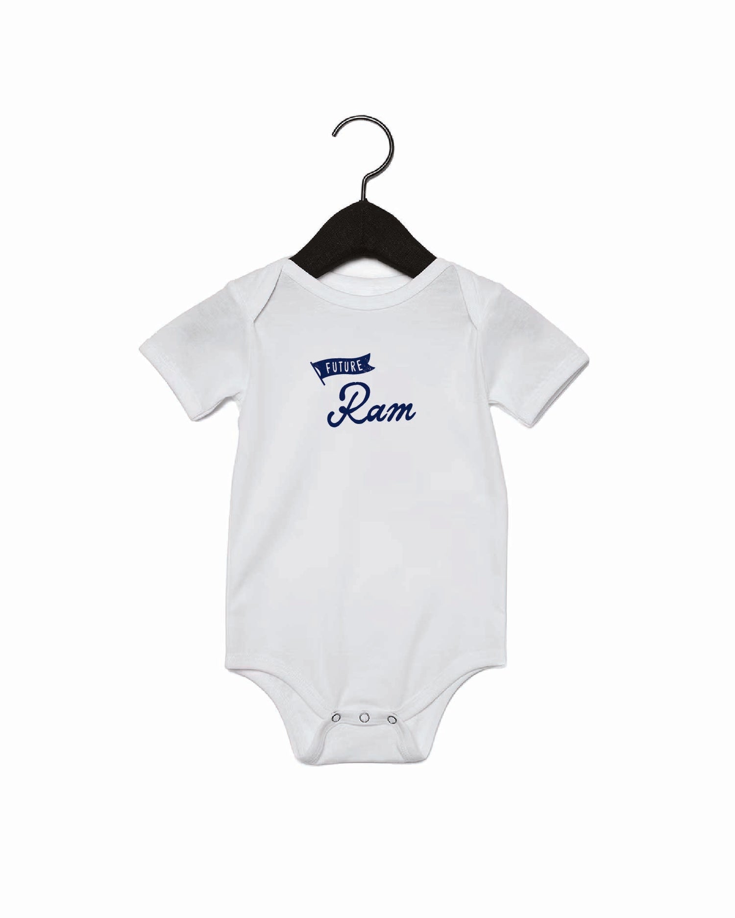 Infant Logoed Onesie | White