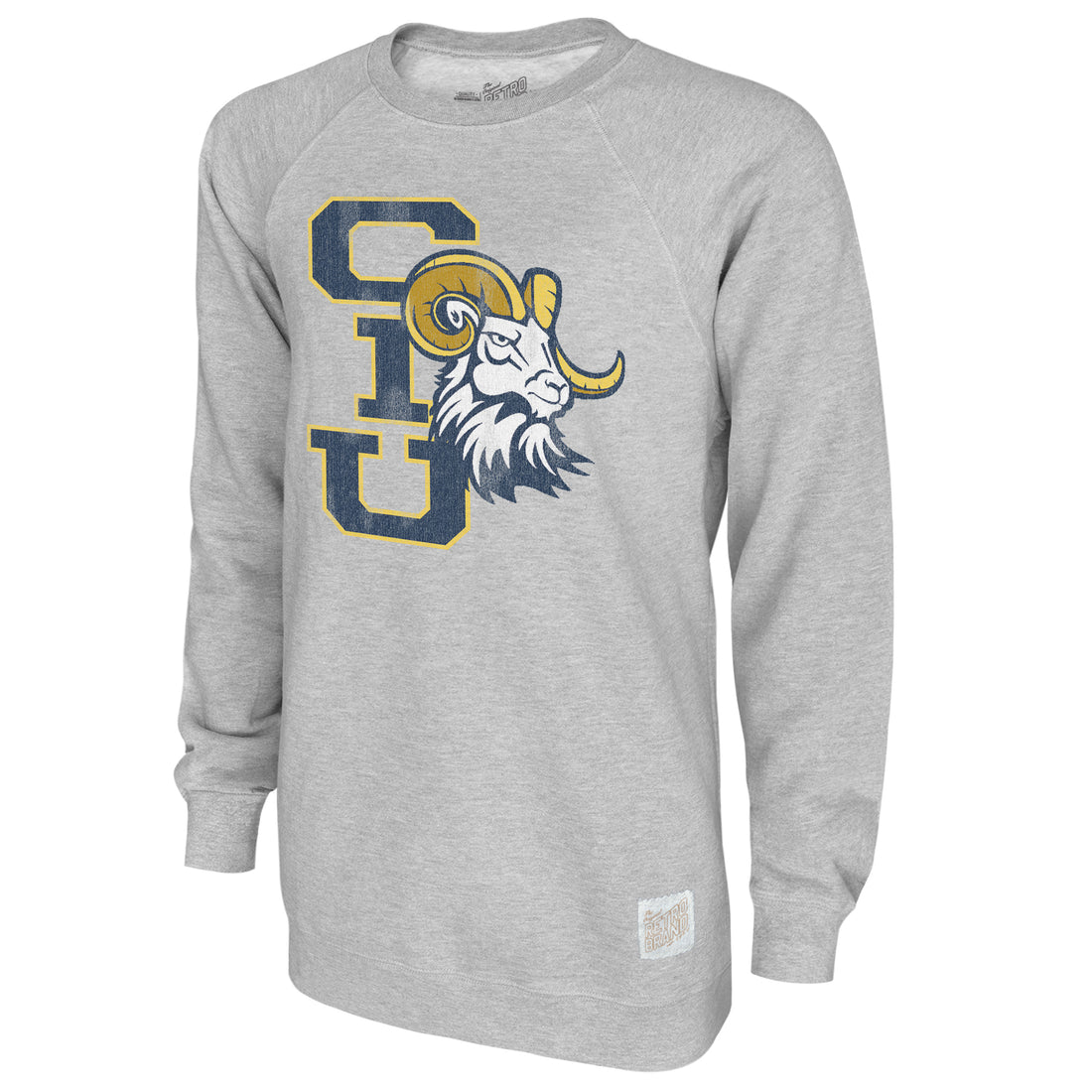 Vintage Tri-Blend Crew | Grey Heather