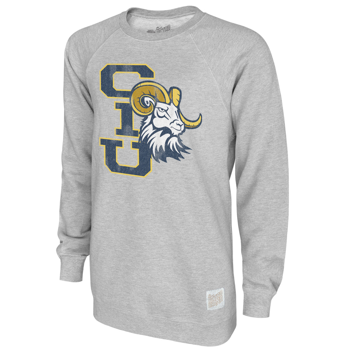 Vintage Tri-Blend Crew | Grey Heather