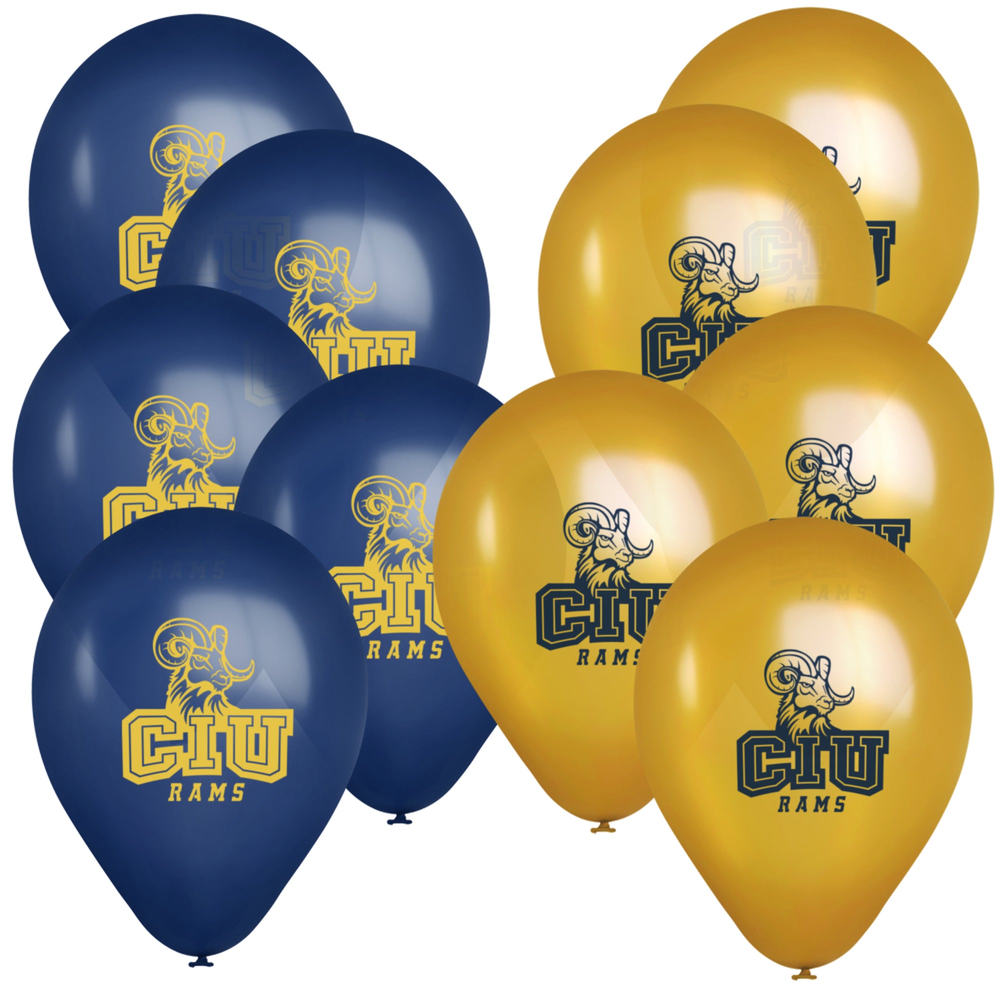 Balloons 10-Pack | Navy/Gold