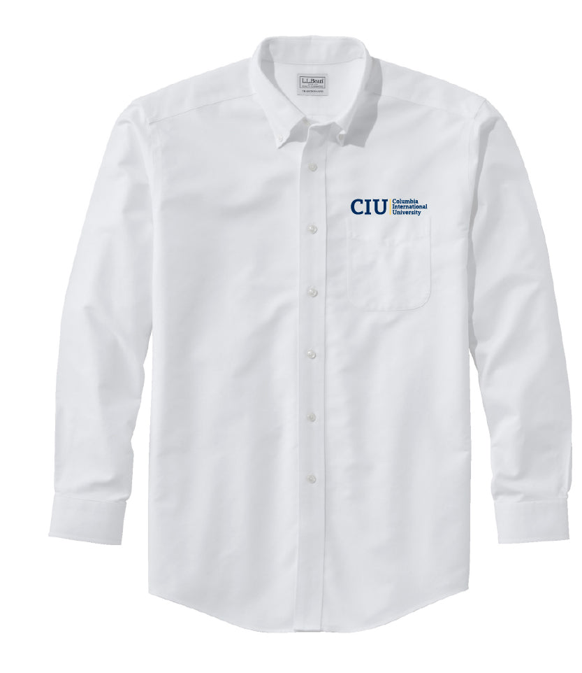 Wrinkle-Free Classic Oxford Cloth Shirt | White