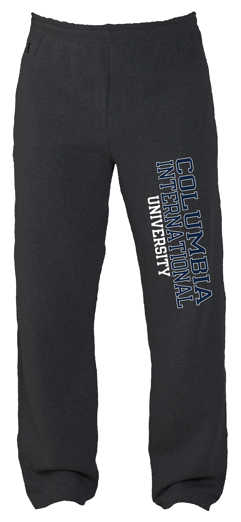 Open Bottom Sweatpants, Black Heather, Columbia International stacked