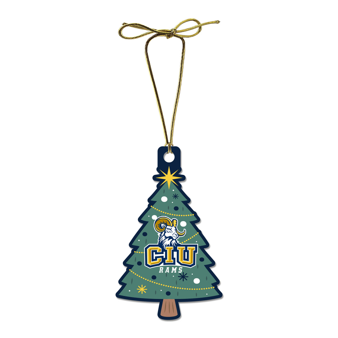 Quincy Christmas Tree Ornament