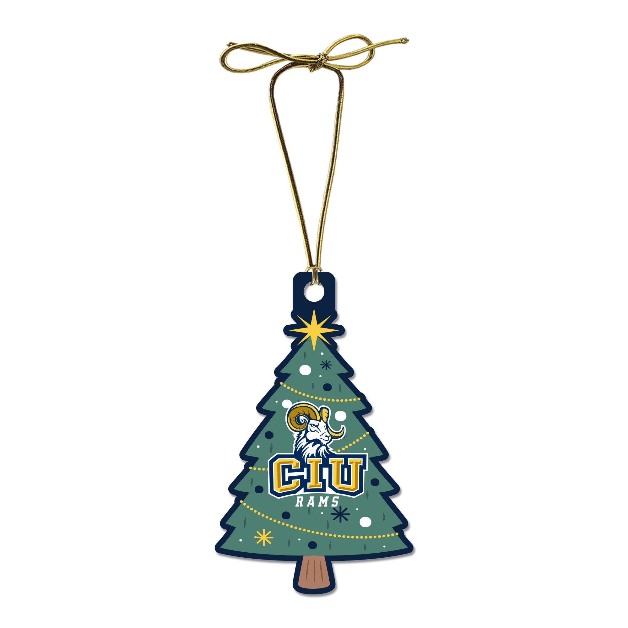 Quincy Christmas Tree Ornament