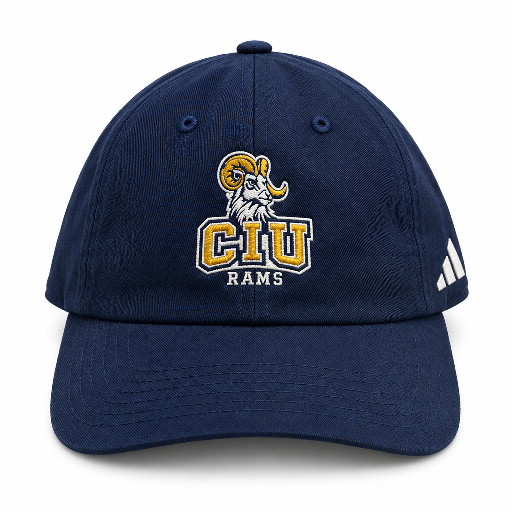 Adjustable Washed Slouch Hat | Navy