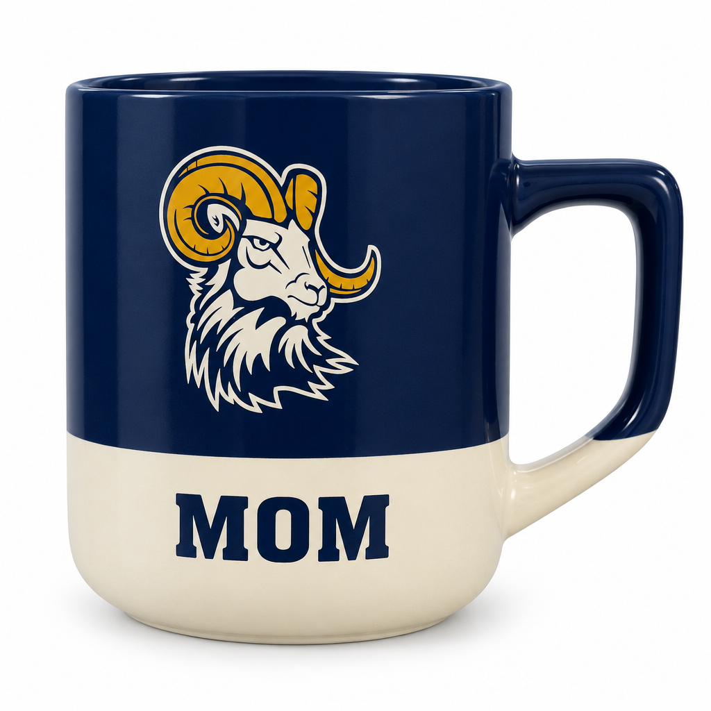 Columbia International Mom Mug | Cobalt Blue &amp; White