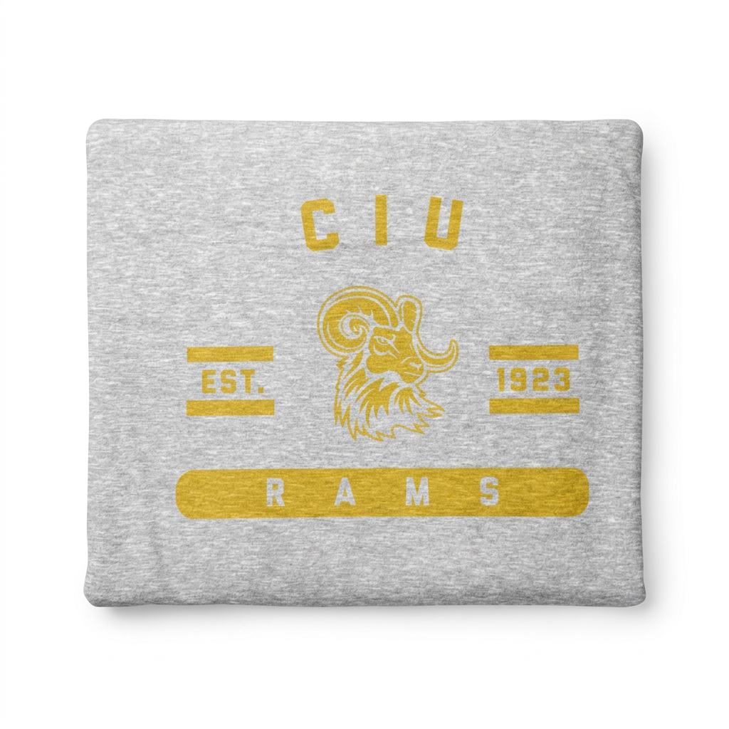 Grey Sweatshirt Blanket |
