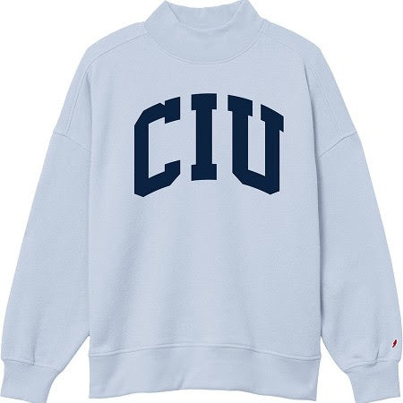 Diana Mock Neck | Cashmere Blue