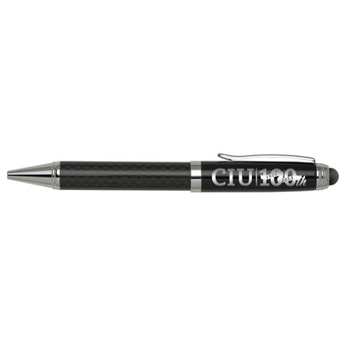 Carbon Fiber Stylus Ballpoint Pen, Carbon