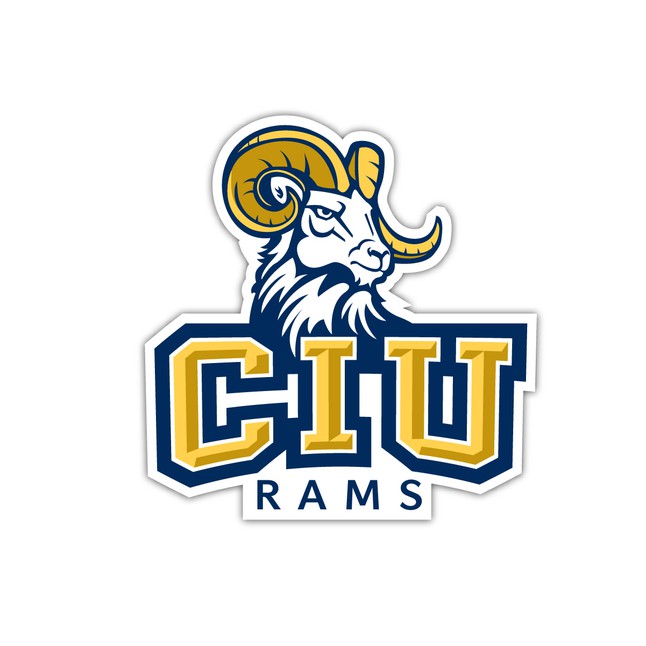 CIU Rams Logo Decal - D2