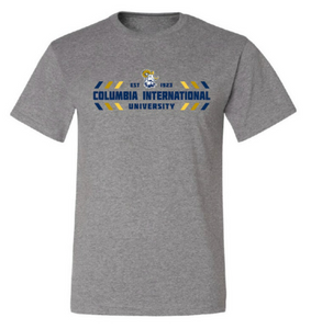 Blended Tee with CIU Rams, Oxford